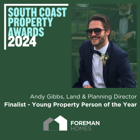 Another South Coast Property Award nomination for Foreman Homes!